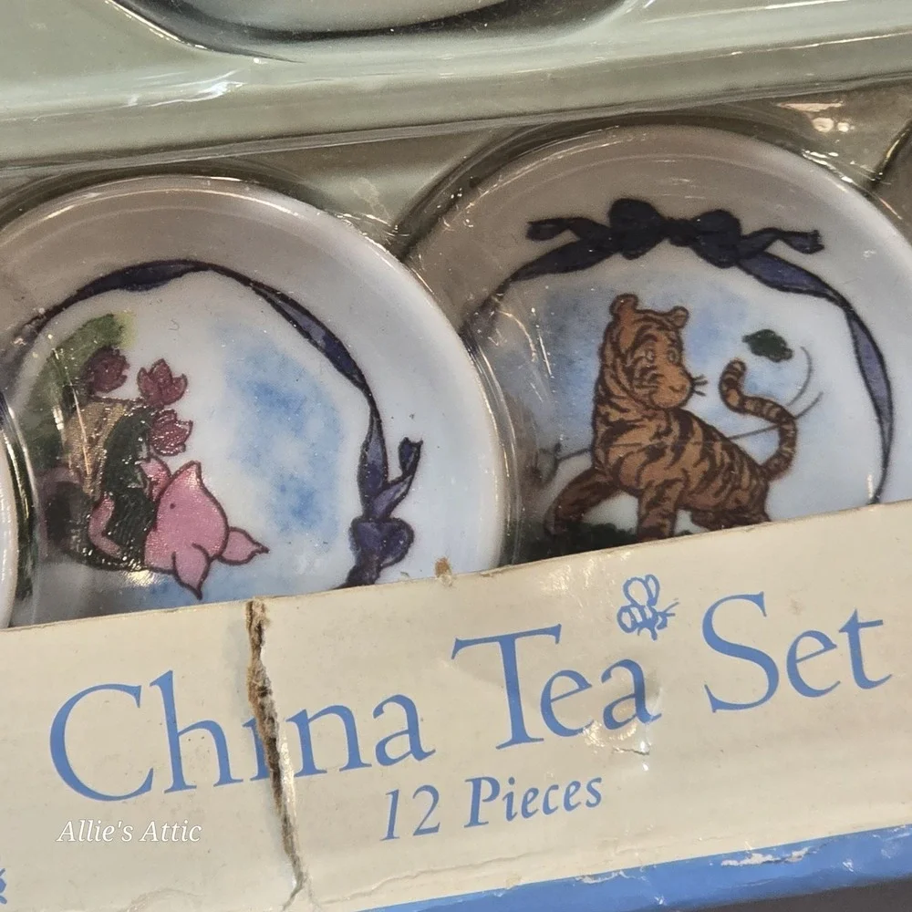 Classic Pooh Tea Set 12 Piece Winnie The Pooh And Friends China Toy New In Box